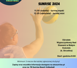 Majówka Sunrise 2024 - turniej mixt